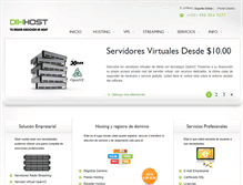 Tablet Screenshot of dixhost.org